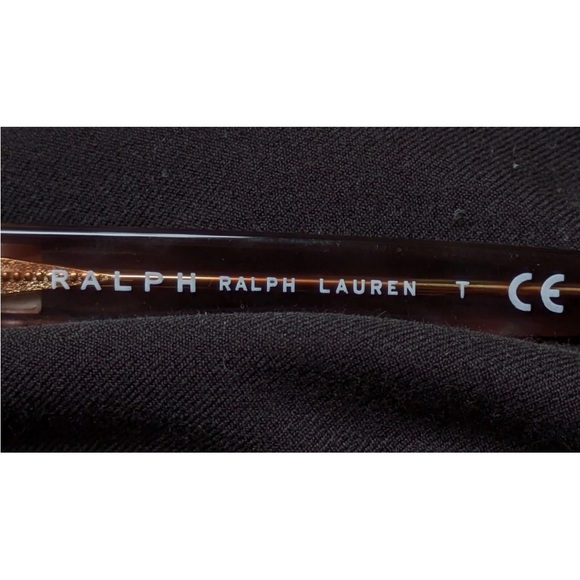 Ralph Lauren Women's Brown Patterned Glasses - Picture 5 of 8